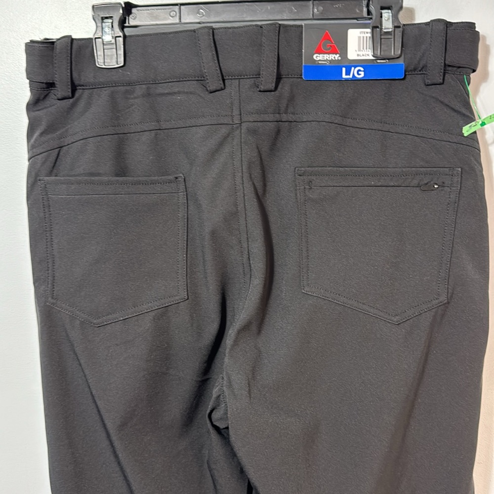 Gerry Pants Black Ski Fleece Lined‎ in Size L NWT - Picture 9 of 16